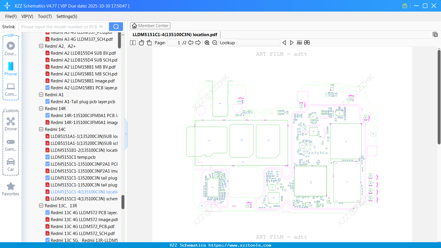 Xiaomi Redmi LLDM5151C1-4(135100C3N) Location